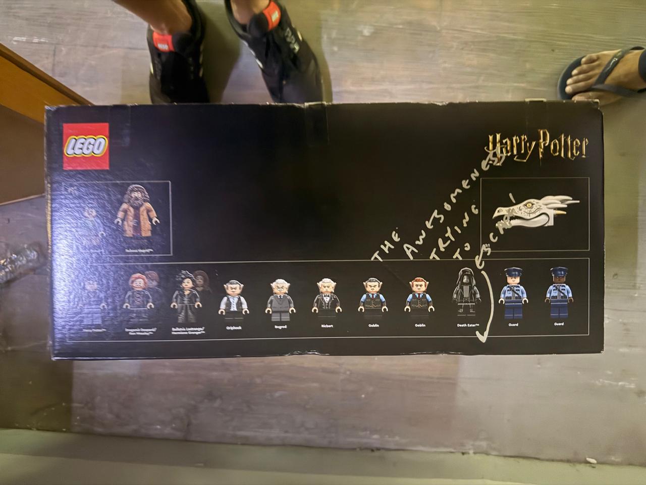 UNIQUE: LEGO Gringotts Wizarding Bank - Collectors' Edition 76417 Harry Potter WITH SIGNATURES OF THE DESIGNERS