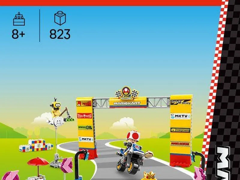 ليجو ماريو كارت - مجموعة بيبي بيتش والجائزة الكبرى 72036 سوبر ماريو