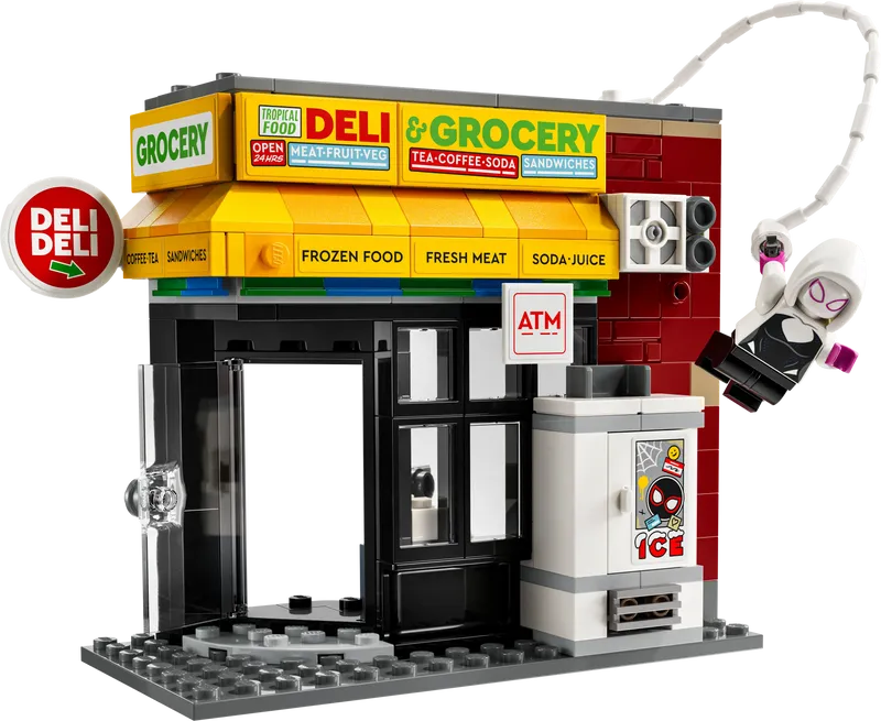 ليجو سبايدر فيرس مايلز موراليس ضد دي سبوت 76311 الأبطال الخارقين