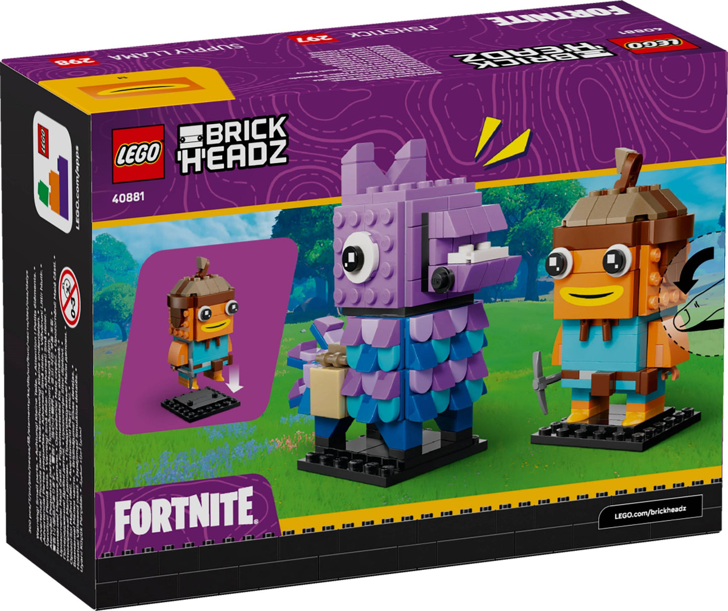 LEGO Supply Llama & Fishstick 40881 بريكهيدز