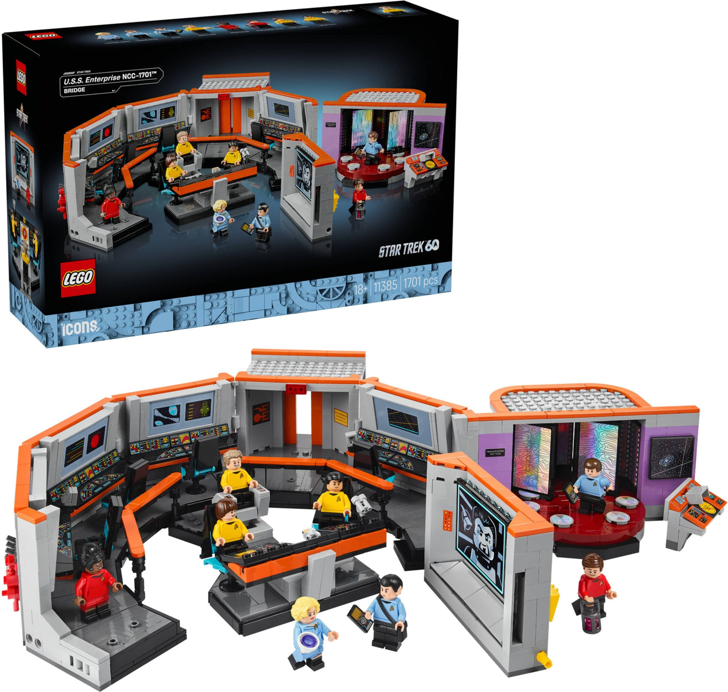 LEGO Star Trek: U.S.S. Enterprise NCC-1701 Bridge 11385 StarTrek