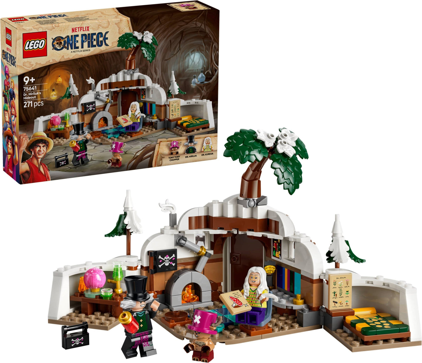 LEGO Chopper & Dr. Hiriluk's Hideout 75641 One Piece