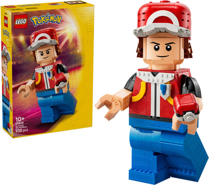 LEGO Up-Scaled Red Minifigure 40868 Pokémon
