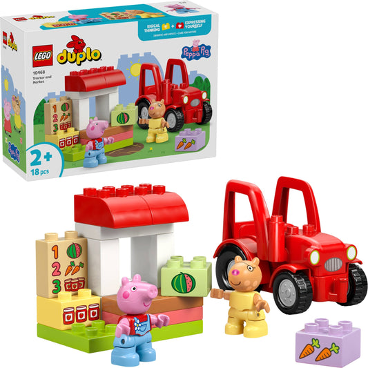 Buy LEGO Tractor and Market 10468 Peppa Pig now @2TTOYS.AE, the largest LEGO specialist in the UAE