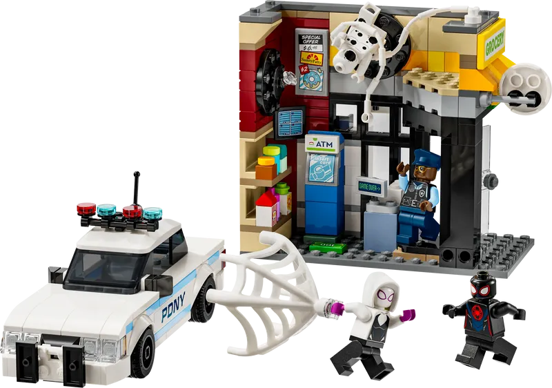 ليجو سبايدر فيرس مايلز موراليس ضد دي سبوت 76311 الأبطال الخارقين