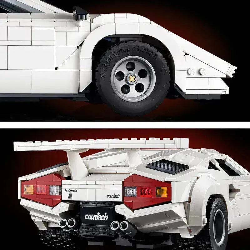 ليغو لامبورغيني كونتاش 5000 كواتروفالفول (أبيض) 10337 أيقونة