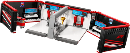 التقت LEGO Pitbox مع سيارة Mercedes AMG en Alpine F1 60444 City