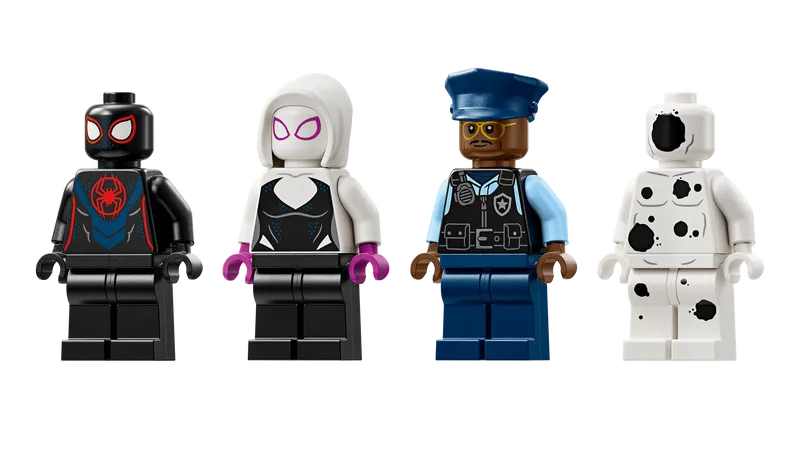 ليجو سبايدر فيرس مايلز موراليس ضد دي سبوت 76311 الأبطال الخارقين