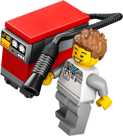 التقت LEGO Pitbox مع سيارة Mercedes AMG en Alpine F1 60444 City