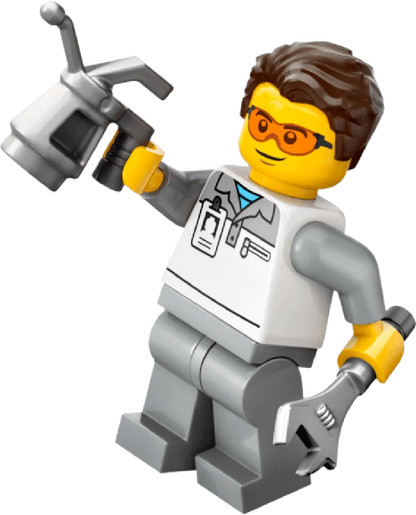 التقت LEGO Pitbox مع سيارة Mercedes AMG en Alpine F1 60444 City