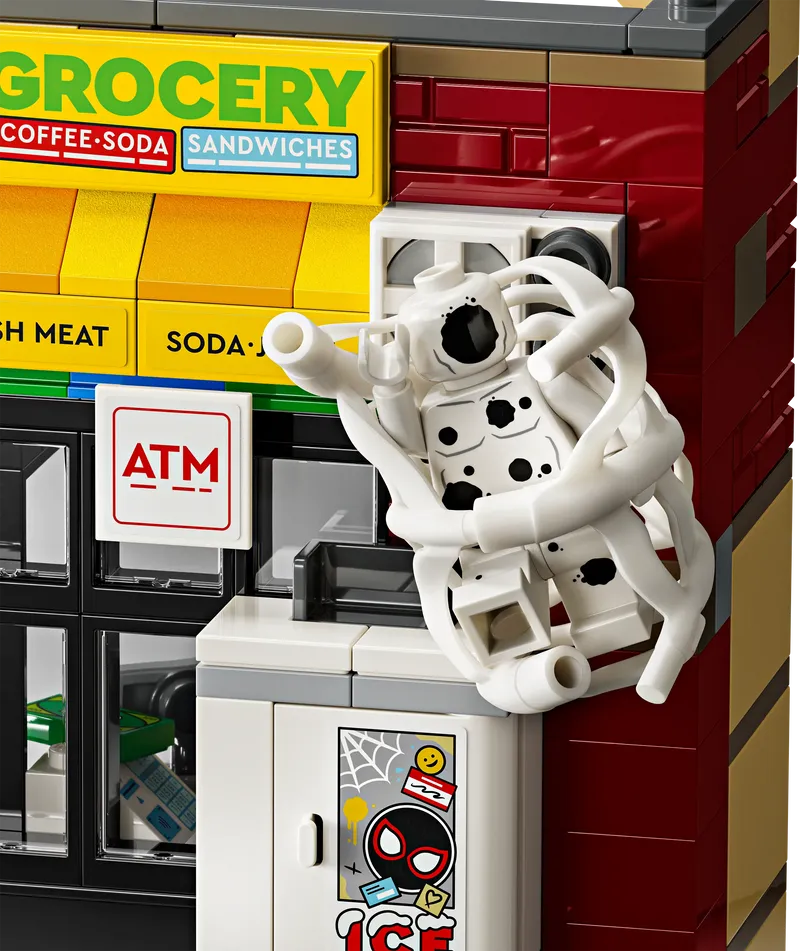 ليجو سبايدر فيرس مايلز موراليس ضد دي سبوت 76311 الأبطال الخارقين