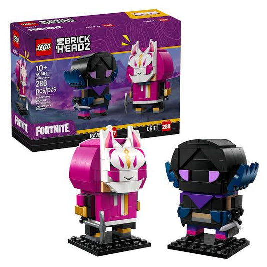 Buy LEGO Drift & Raven 40884 Brickheadz now @2TTOYS.AE, the largest LEGO specialist in the UAE