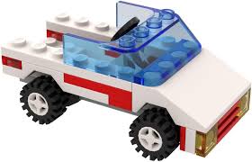 LEGO Open Top Jeep 2880 City / Town