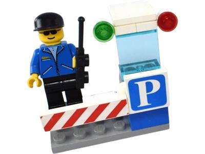LEGO Parking Gate Attendant 2881 City / Town