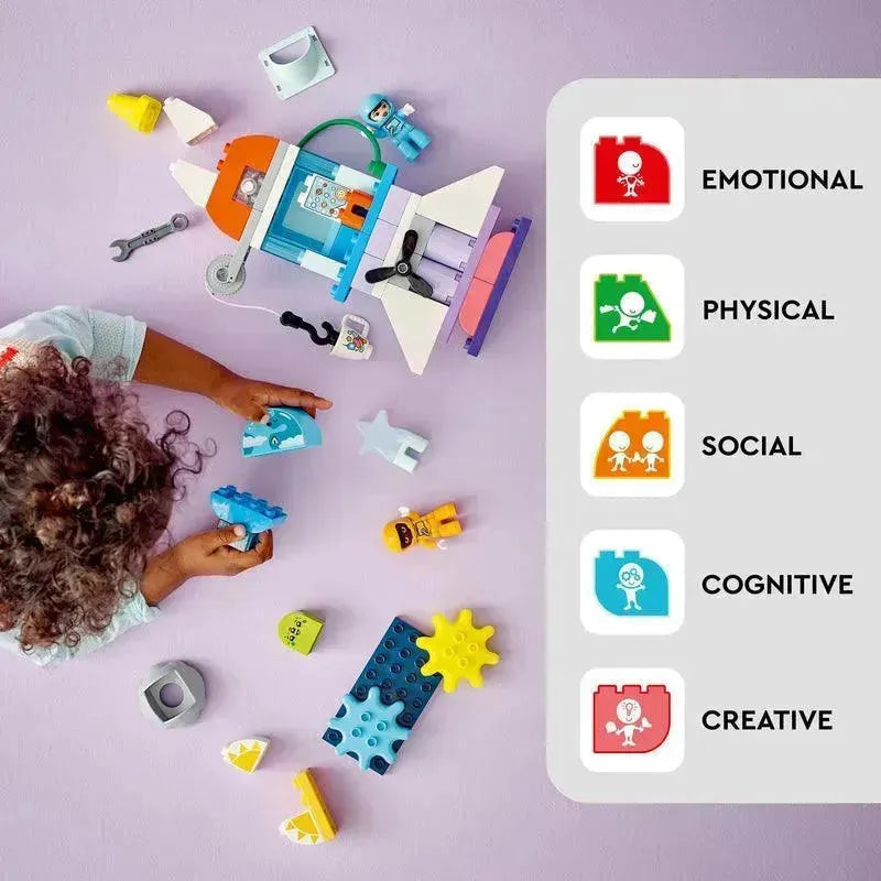 LEGO 3 in 1 Space Shuttle avontuur 10422 DUPLO LEGO DUPLO @ 2TTOYS | Official LEGO shop😊🥰 LEGO €. 54.99