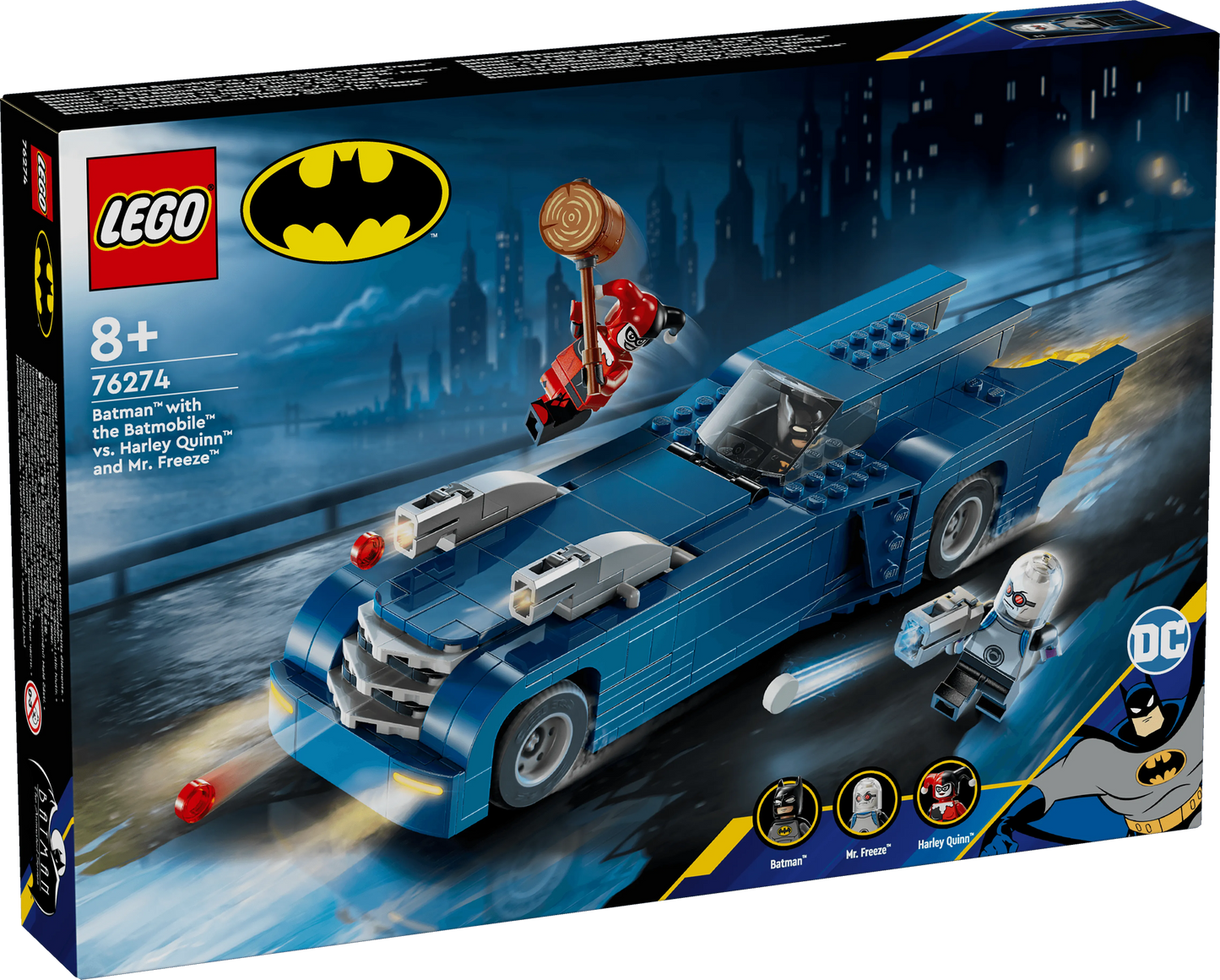 LEGO 76274 Batman: The Animated Series Batmobile vs. Harley Quinn & Mr. Freeze LEGO SUPERHEROES @ 2TTOYS LEGO €. 59.99