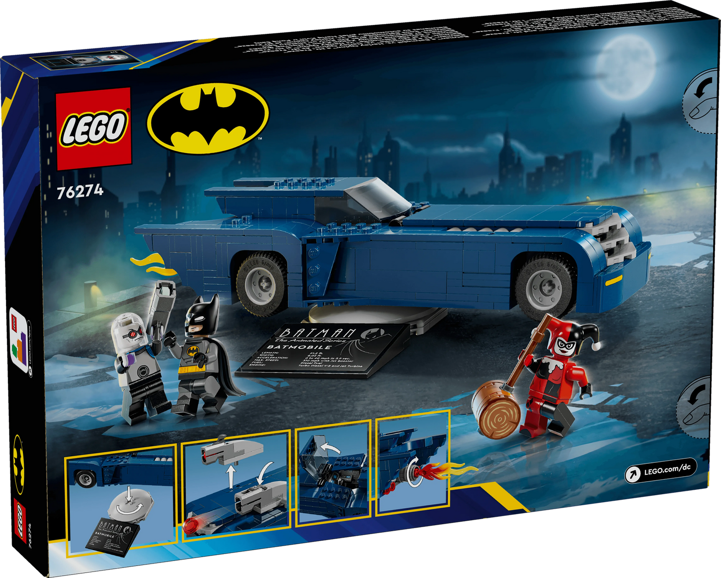 LEGO 76274 Batman: The Animated Series Batmobile vs. Harley Quinn & Mr. Freeze LEGO SUPERHEROES @ 2TTOYS LEGO €. 59.99