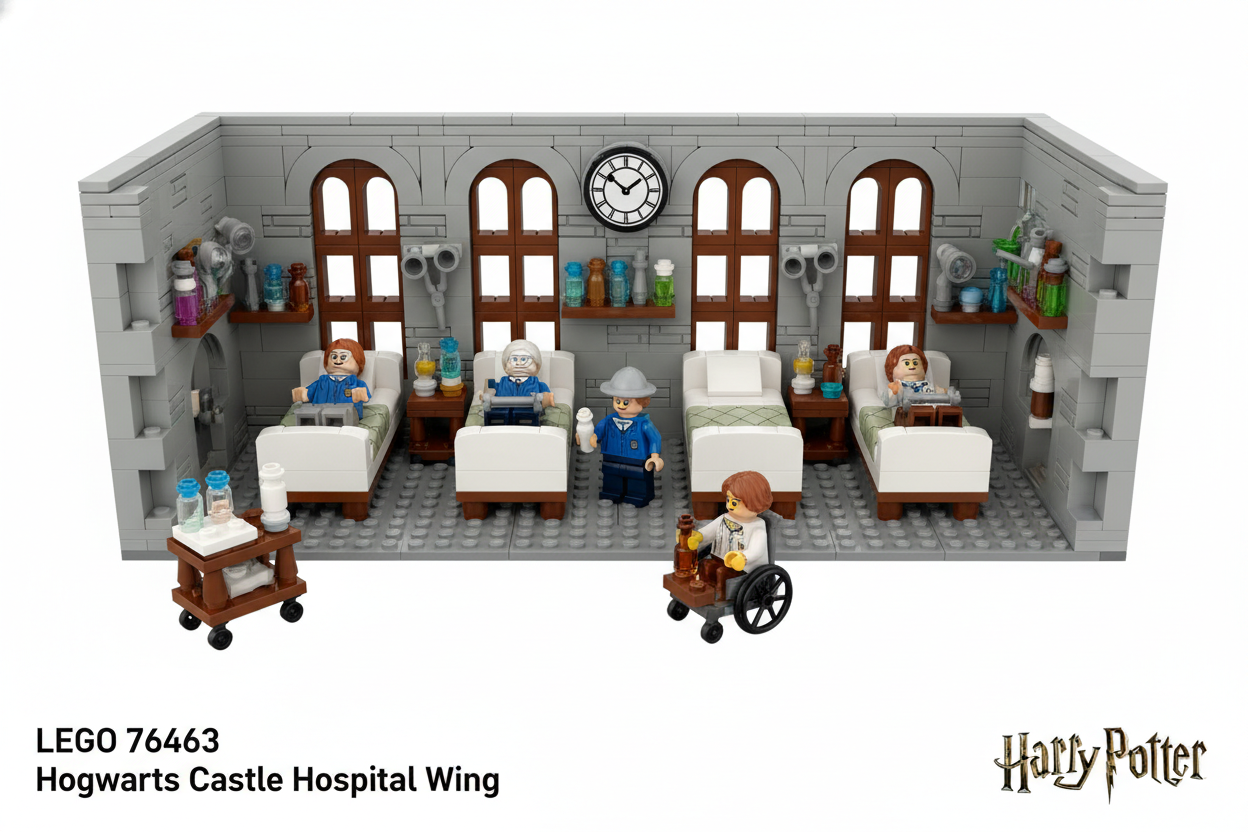 LEGO 76463 Hogwarts Castle Hospital wing