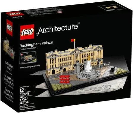 LEGO Architecture Buckingham Palace set 21029 featuring detailed model of the iconic palace in London