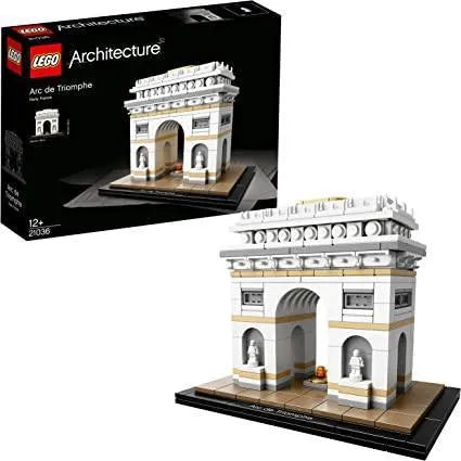 LEGO Architecture Arc de Triomphe Model Kit for Creative Builders Ages 12 and Up