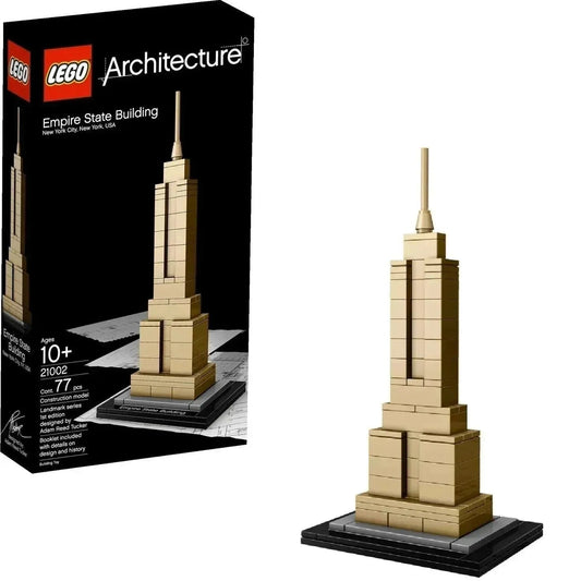LEGO Architecture Empire State Building building set with detailed model and original packaging