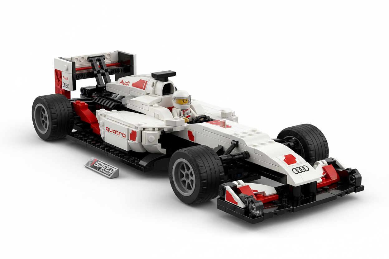 LEGO Audi R26 F1 Race Car Speedchampions