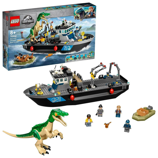 LEGO Baryonyx Dinosaur Boat Escape 76942 Jurassic World | 2TTOYS ✓ Official shop<br>