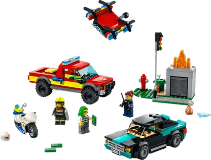 LEGO Brandweer & Politie achtervolging 60319 City LEGO CITY BRANDWEER @ 2TTOYS | Official LEGO shop😊🥰 LEGO €. 25.48