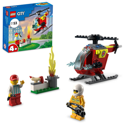LEGO Brandweer helikopter 60318 City LEGO CITY BRANDWEER @ 2TTOYS | Official LEGO shop😊🥰 LEGO €. 8.48