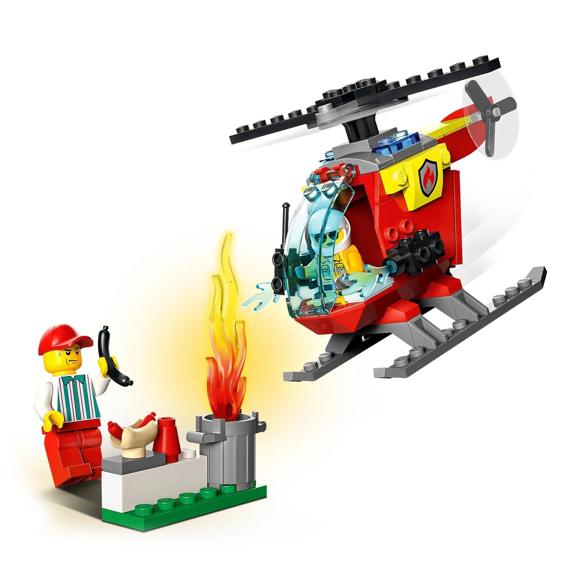 LEGO Brandweer helikopter 60318 City LEGO CITY BRANDWEER @ 2TTOYS | Official LEGO shop😊🥰 LEGO €. 8.48
