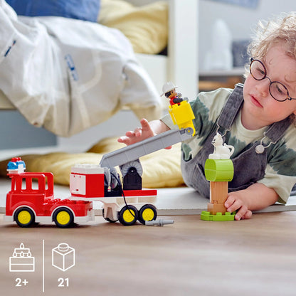 LEGO Brandweerwagen 10969 DUPLO LEGU DUPLO @ 2TTOYS | Official LEGO shop😊🥰 LEGO €. 25.48