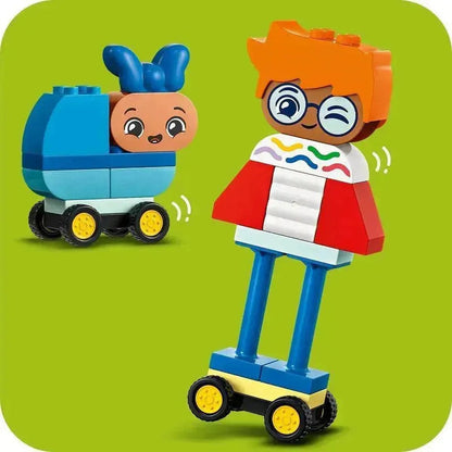 LEGO Buildable figures with big emotions 10423 DUPLO LEGO DUPLO @ 2TTOYS | Official LEGO shop😊🥰 LEGO €. 54.99