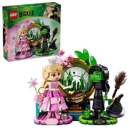 LEGO Buildable Wicked Elphaba & Galinda! 75682 Wicked LEGO DISNEY @ 2TTOYS | Official LEGO shop😊🥰 LEGO €. 46.49