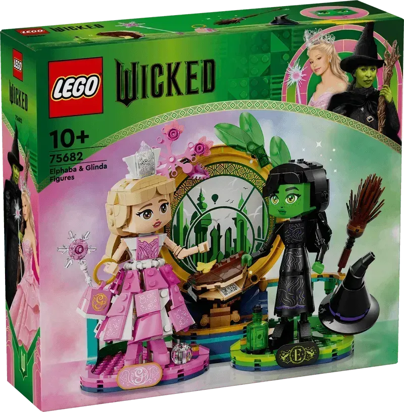 LEGO Buildable Wicked Elphaba & Galinda! 75682 Wicked LEGO DISNEY @ 2TTOYS | Official LEGO shop😊🥰 LEGO €. 46.49