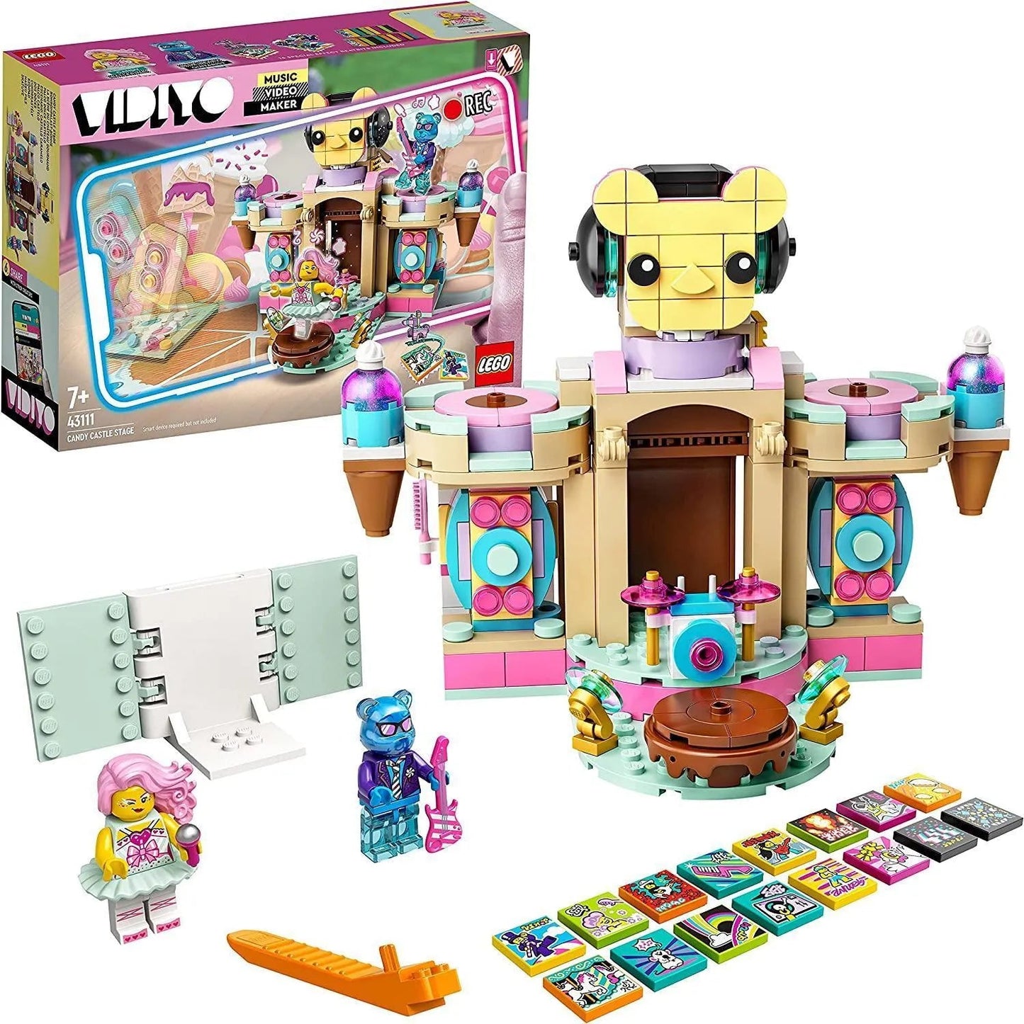LEGO Candy Castle Stage 43111 Vidiyo LEGO Vidiyo @ 2TTOYS | Official LEGO shop😊🥰 LEGO €. 29.99
