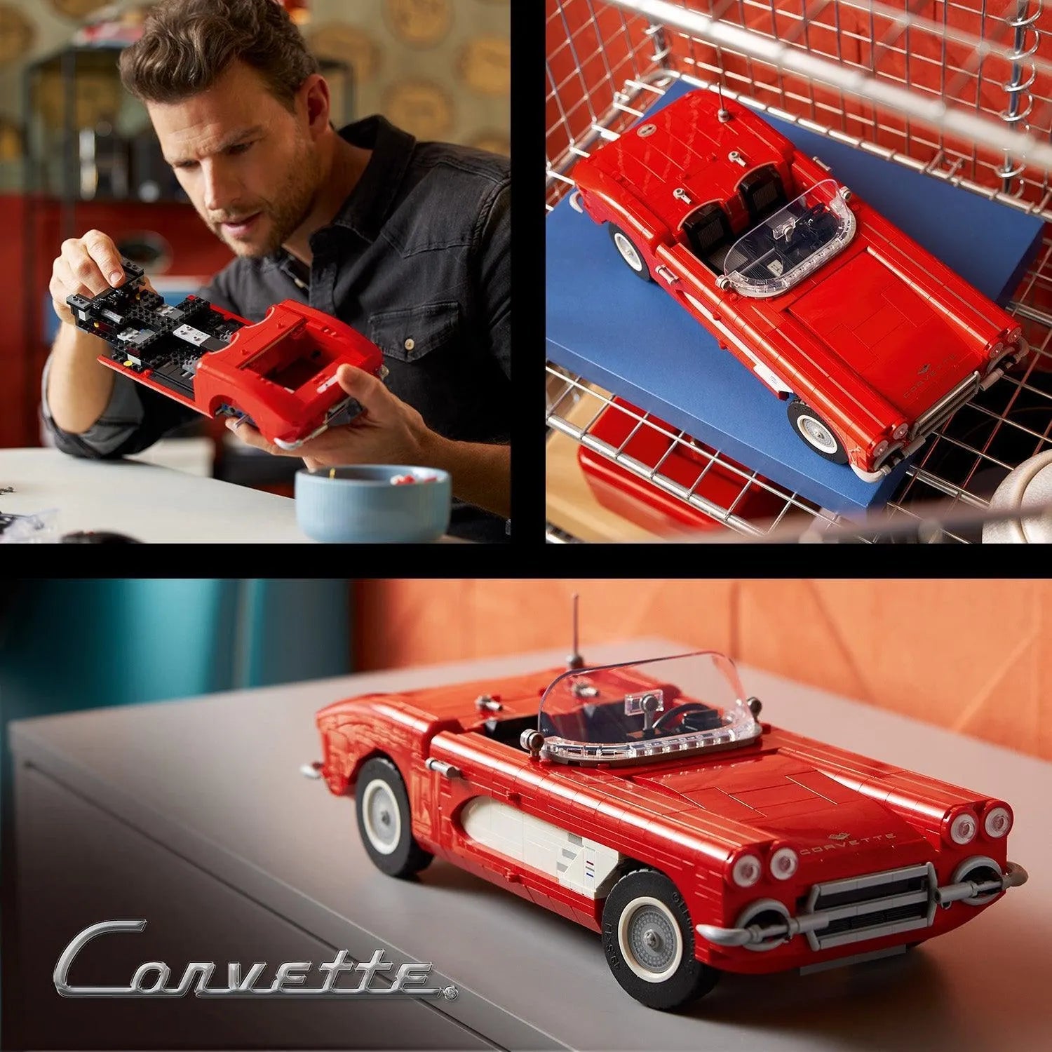 LEGO Classic Corvette 10321 Icons LEGO ICONS @ 2TTOYS | Official LEGO shop😊🥰 LEGO €. 149.99