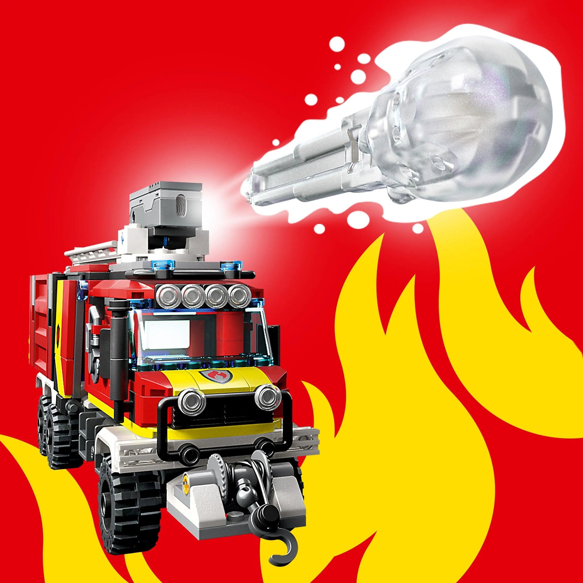 LEGO Commandowagen brandweer 60374 City LEGO CITY @ 2TTOYS | Official LEGO shop😊🥰 LEGO €. 46.49