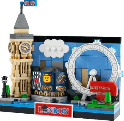LEGO Creator Big Ben Building Set 10253 featuring iconic London landmarks including the London Eye