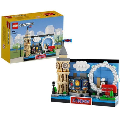 LEGO Creator Big Ben and London Eye Set 40488 for ages 9 and up, featuring iconic London landmarks