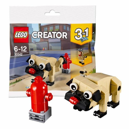 LEGO Cute Pug 30542 Creator 3-in-1 LEGO CREATOR @ 2TTOYS LEGO €. 8.99