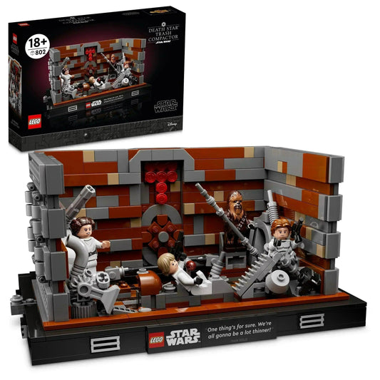LEGO Death Star Trash Compactor Diorama 75339 StarWars | 2TTOYS ✓ Official shop<br>