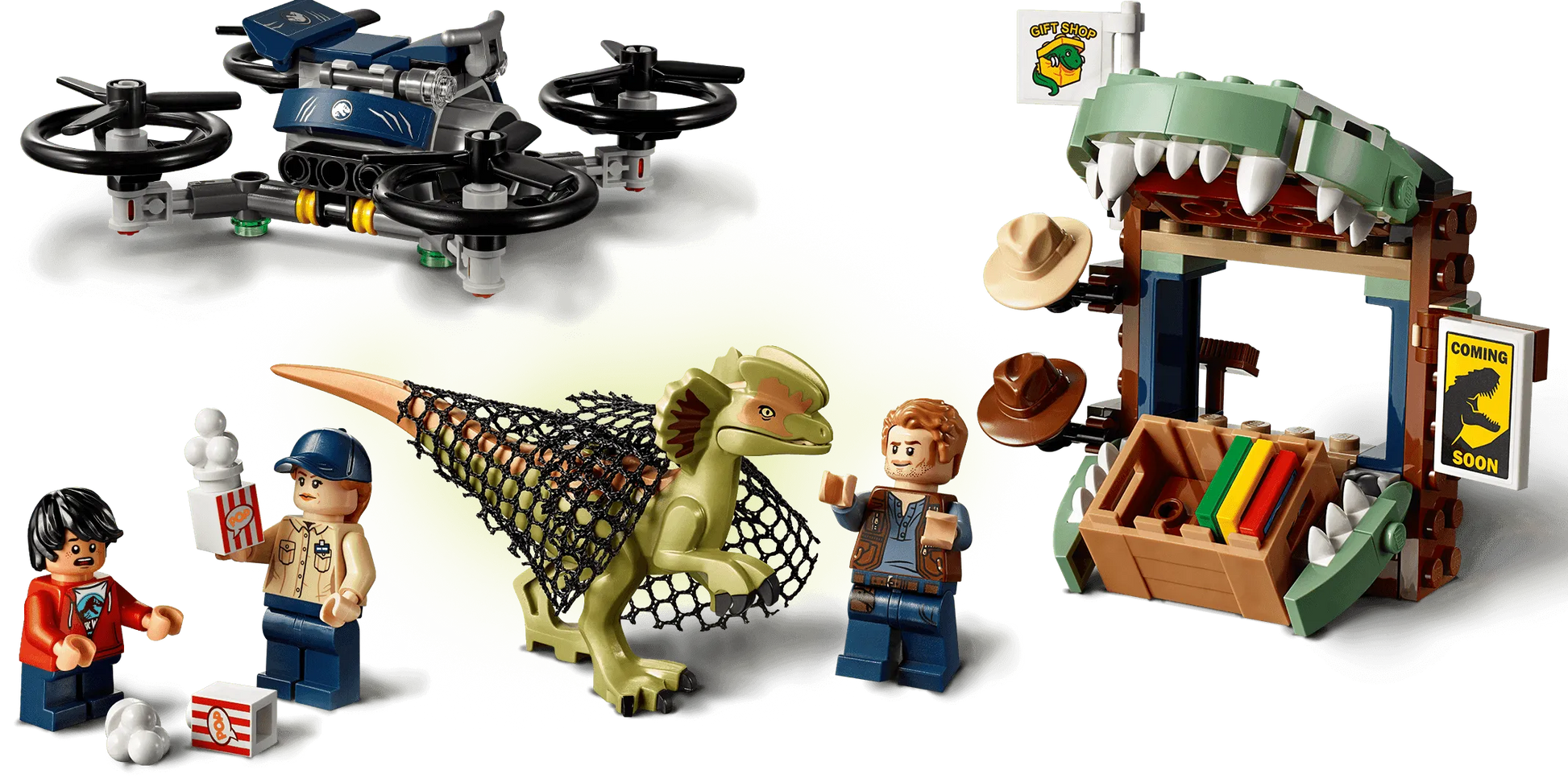 LEGO Dilophosaurus on the Loose 75934 Jurassic World LEGO JURASSIC WORLD @ 2TTOYS LEGO €. 19.99