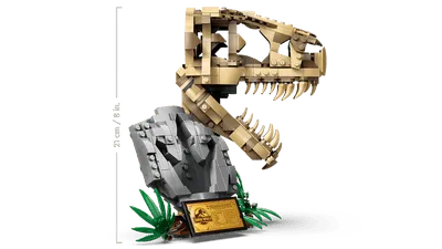 LEGO Dinosaur Fossils: T.rex Skull 76964 Jurassic World LEGO Jurassic World @ 2TTOYS | Official LEGO shop😊🥰 LEGO €. 39.99