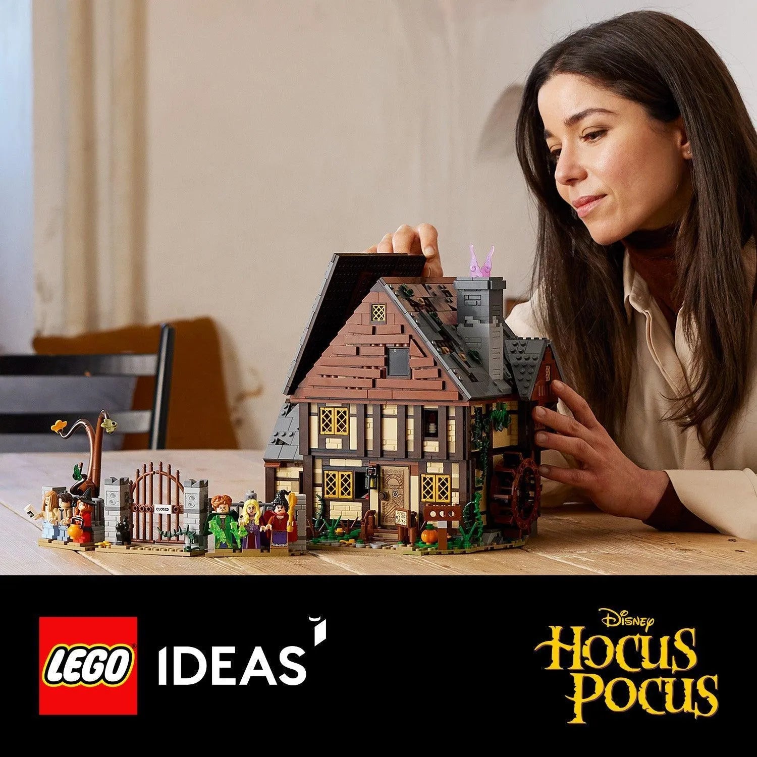 LEGO Disney Hocus Pocus: The Sanderson Sisters' Cottage 21341 Ideas LEGO IDEAS @ 2TTOYS | Official LEGO shop😊🥰 LEGO €. 199.99