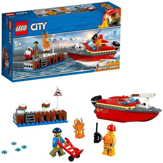 LEGO Dock Side Fire 60213 City | 2TTOYS ✓ Official shop<br>