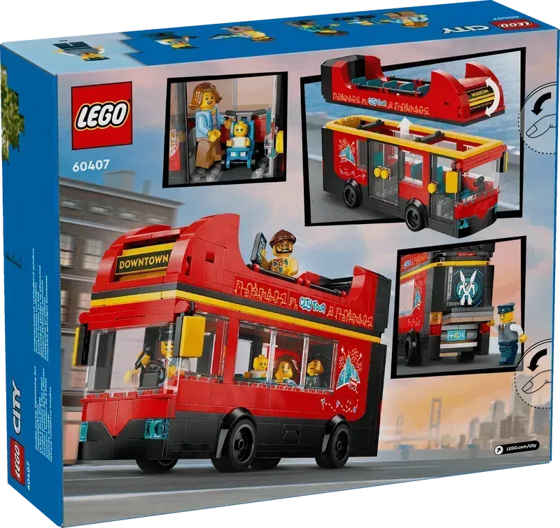LEGO Double-Decker Sightseeing Bus 60407 City @ 2TTOYS | Official LEGO shop😊🥰 2TTOYS €. 24.99