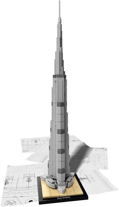LEGO Architecture Dubai Burj Khalifa Dubai model with detailed design and sleek structure