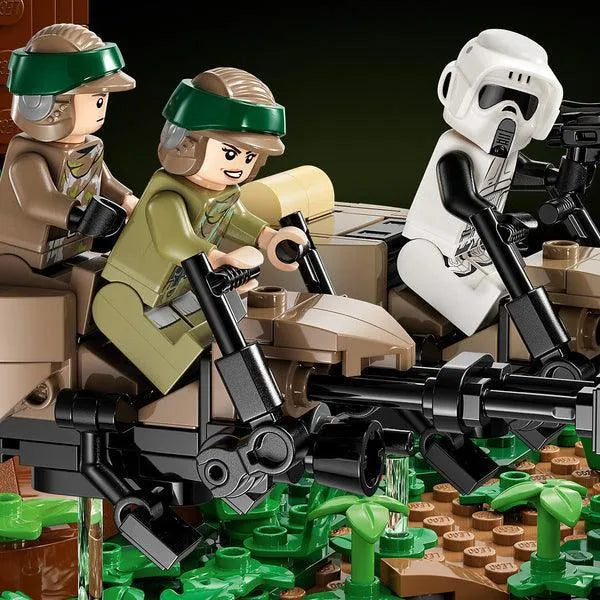 LEGO Endor Speeder Bike Chase Diorama 75353 StarWars LEGO STARWARS @ 2TTOYS | Official LEGO shop😊🥰 LEGO €. 67.48
