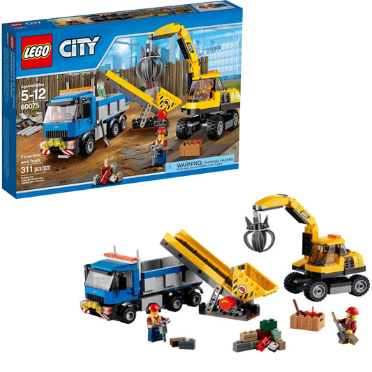 LEGO Excavator and Truck 60075 City | 2TTOYS ✓ Official shop<br>