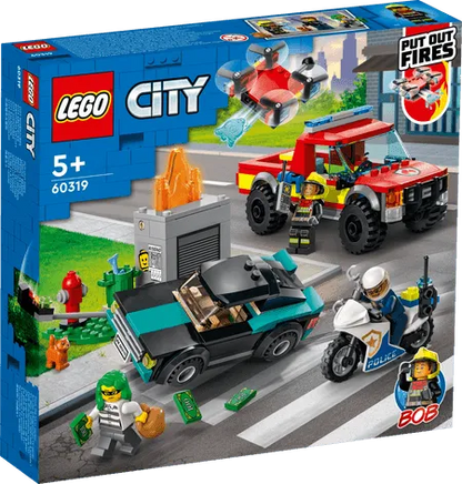 LEGO Fire Rescue & Police Chase 60319 City LEGO CITY BRANDWEER @ 2TTOYS | Official LEGO shop😊🥰 LEGO €. 29.99
